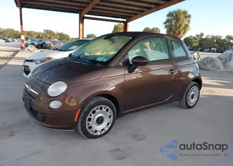 2014 Fiat 500 Pop from USA, damaged, VIN 3C3CFFAR1ET169177